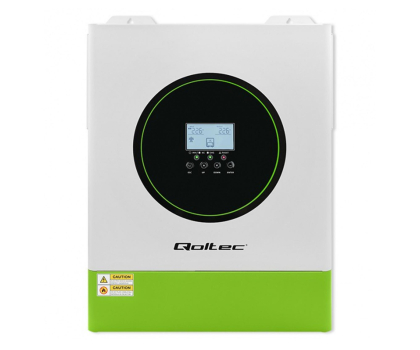 Falownik Qoltec Hybrydowy inwerter solarny Off-Grid 11000W 160A/48V MPPT